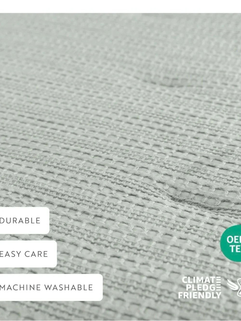 IENJOY Home Collection textured waffle comforter Full/Queen
